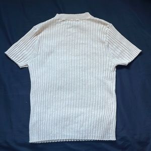 high neck garage tee